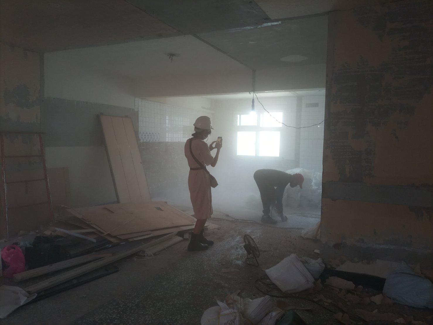 [另開新視窗]矽肺症_營造業現場訪視調查