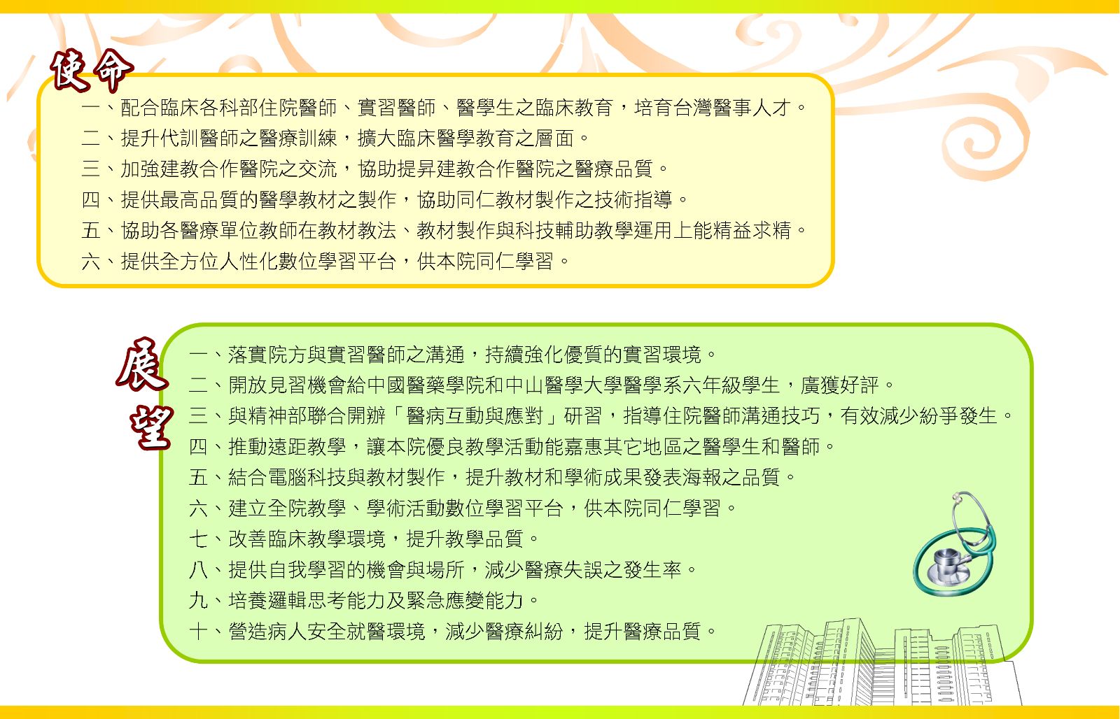 使命與展望