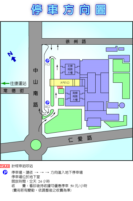  Traffic and parking map