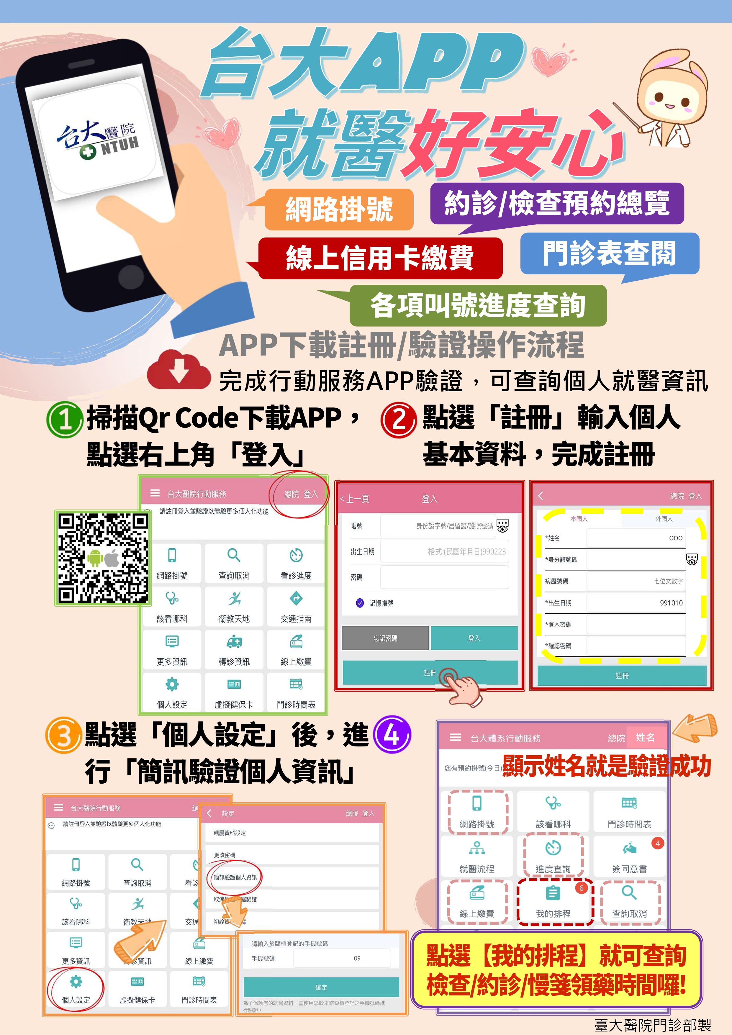 台大APP就醫好安心