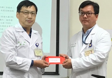 107年度病人感謝函第一名黃文興物理治療師