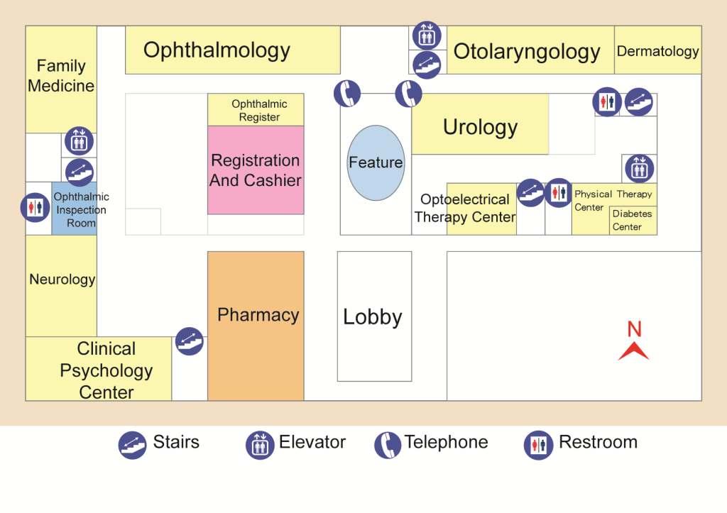 Second floor map