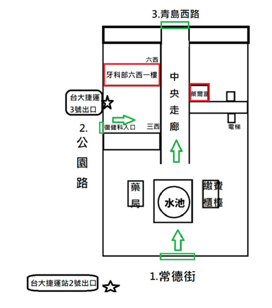 六西一樓牙科門診