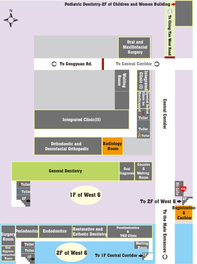 General Dentistry map