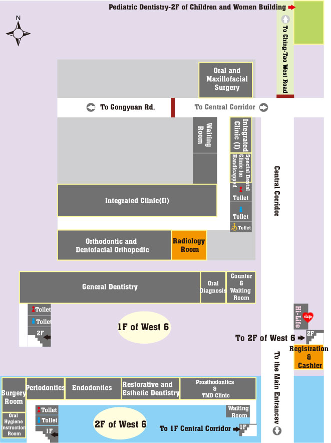 Pediatrics map