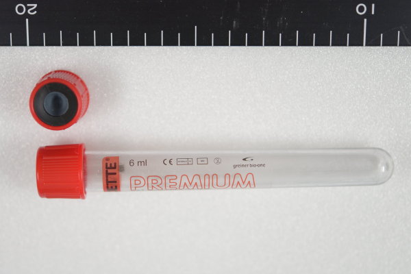 紅頭黑頂血清管