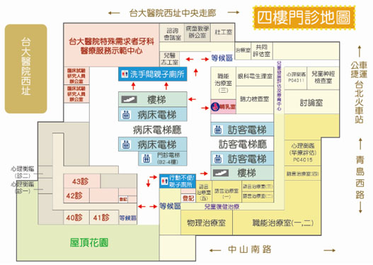 四樓配置圖