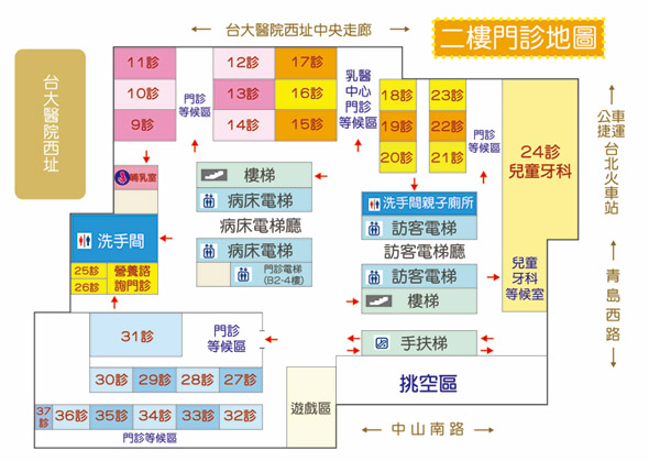 二樓配置圖