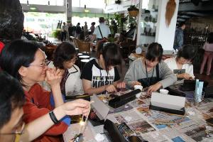 木炭博物館DIY活動照片