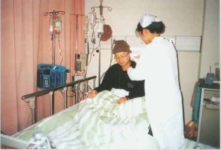 1996年一般病房護理人員照護病患