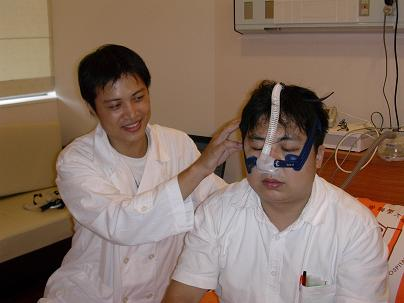陽壓呼吸器調整２