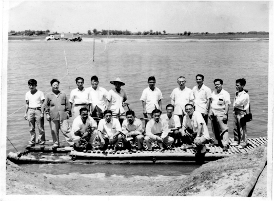 1959年陳拱北教授率團前往進行烏腳病調查